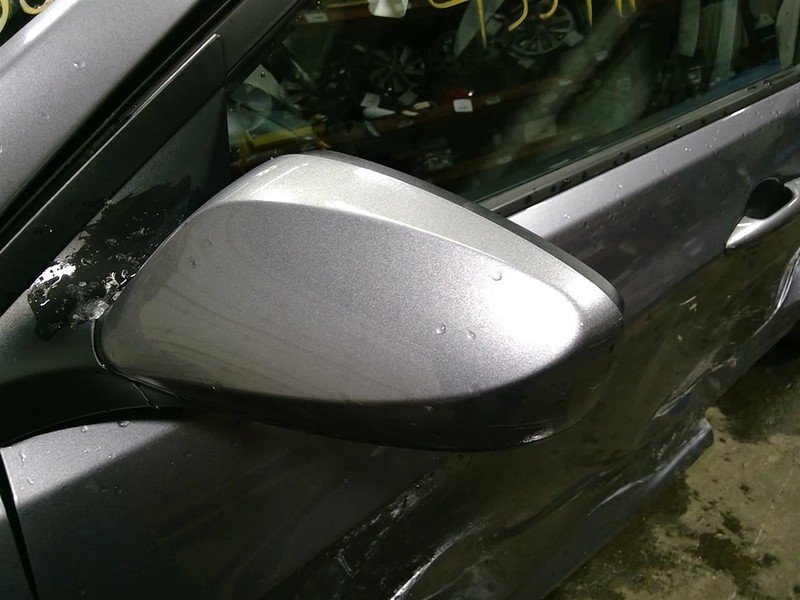 Driver Side View Mirror Power Body Color Non-heated Fits 12-17 ACCENT 1717868