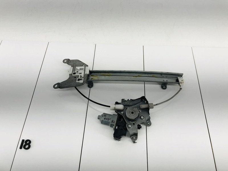 08-15 NISSAN ROGUE REAR LEFT DRIVER SIDE DOOR WINDOW REGULATOR W/ MOTOR OEM
