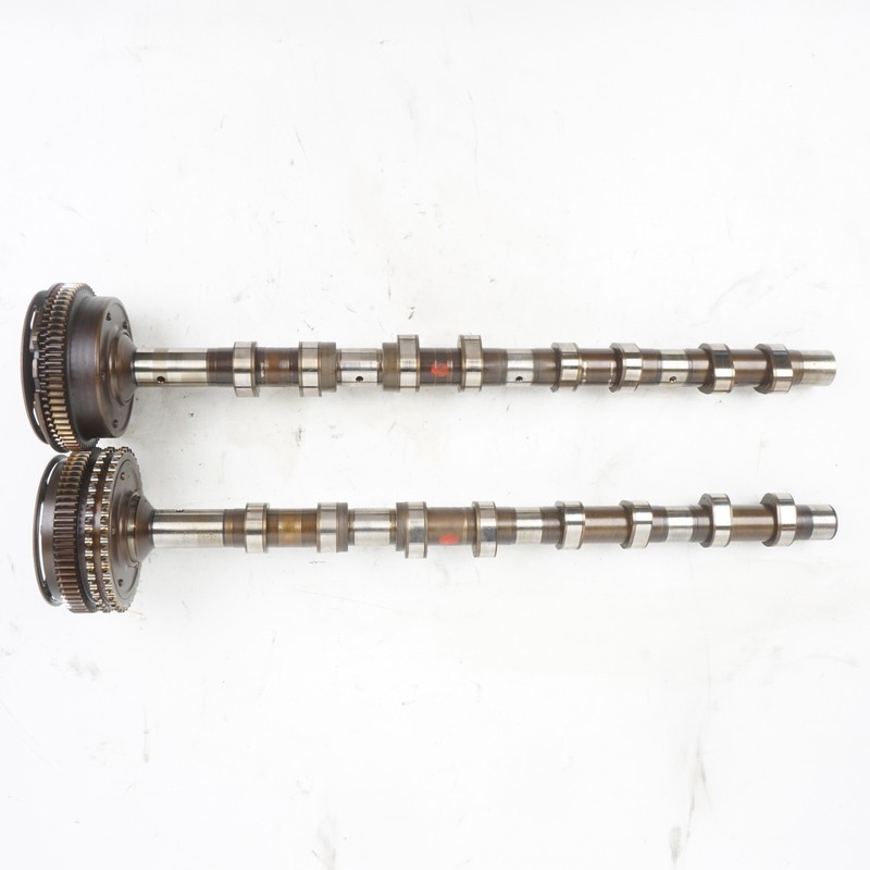 Mercedes R230 SL550 CLS550 M273 Left Intake & Exhaust Camshaft w/ Adjuster OEM