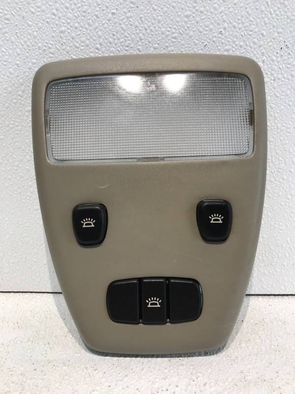 00-02 Jaguar S Type Overhead Console Dome Map Light Lamp Beige