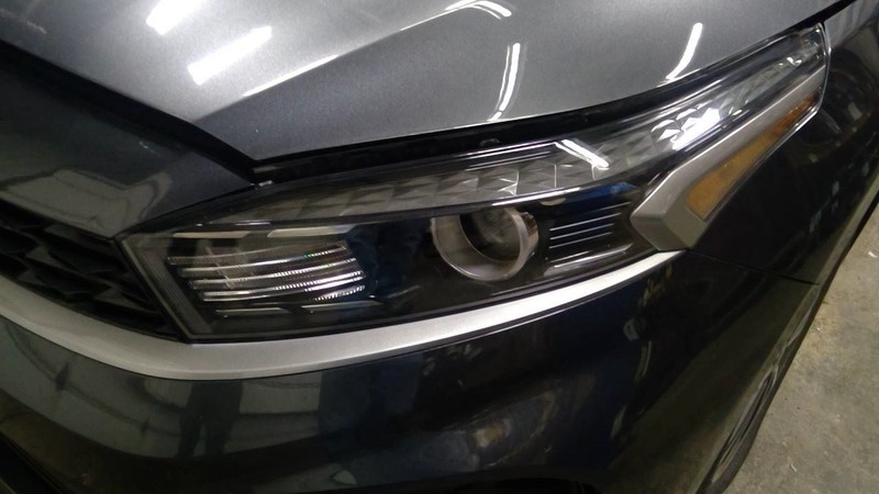 Driver Headlight Sedan Halogen Projector Fits 22-24 FORTE 1711568