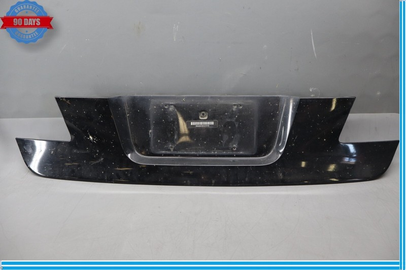 09-15 BMW 750Li Rear Trunk Lid License Plate Panel Molding 7186533 Oem
