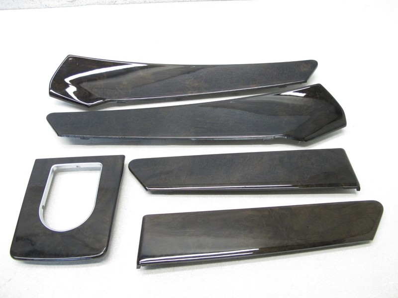16-20 JAGUAR X260 XF DOOR PANEL CENTER CONSOLE TRIM BEZEL SET OEM 121124B