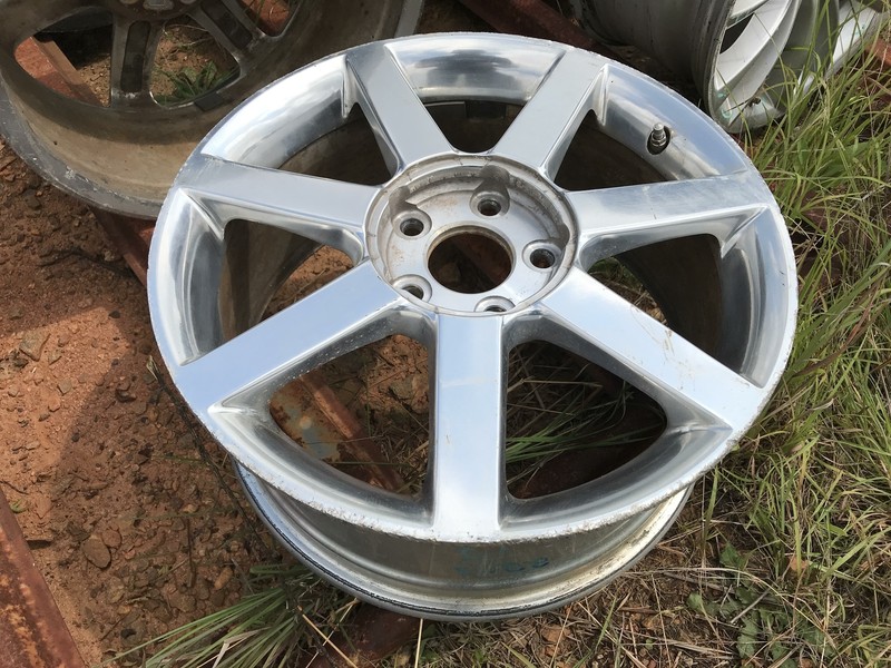 06 07 08 CADILLAC XLR 18" WHEEL RIM OEM 7 SINGLE SPOKE 9595252 18X8 CHROME