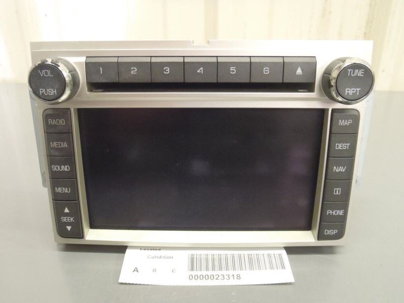 Radio AM-FM-CD-Navigation System 9A1T-18K931-BC Fits 2009 Lincoln MKX 54742