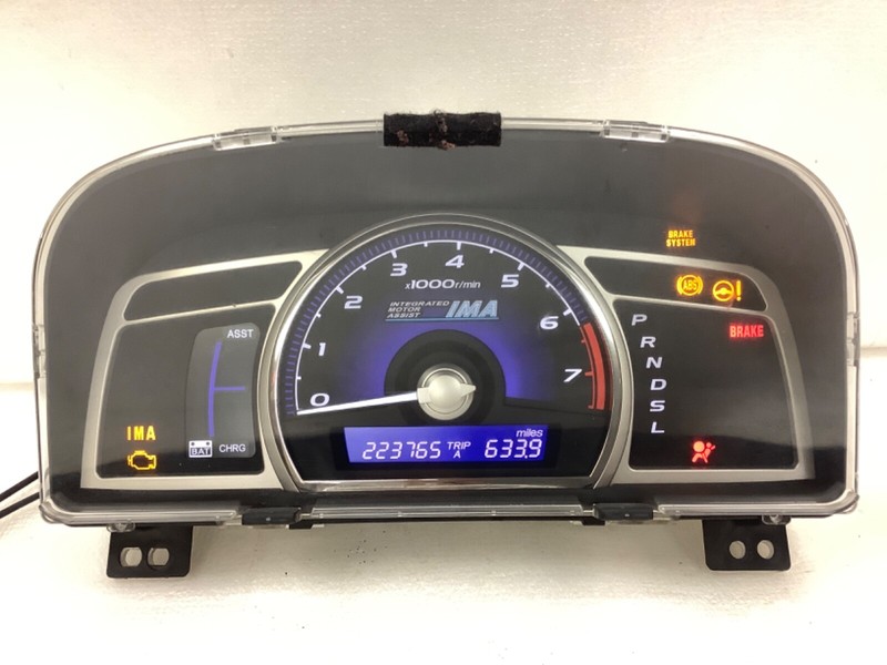 06 Honda Civic MX Hybrid Instrument Cluster Speedo Tacho Meter Gauges 223k OEM