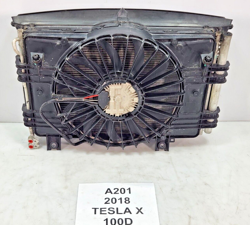 ✅ 2016-2020 OEM Tesla X Radiator AC Condenser Fan Motor Assembly