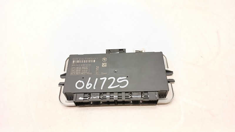 10-17 BMW F10 535i 640i 750i X3 X4 BODY LIGHT POWER CONTROL MODULE OEM 061725