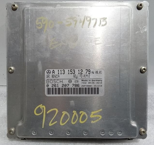 2001-2005 Mercedes S,CL,E,CLK Series Engine Control Module ECU EBX A2232531279