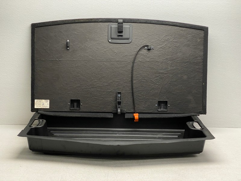 2007-2009 AUDI Q7 CARGO COVER STORAGE BIN ASSEMBLY SET OEM LOT686