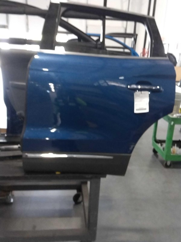 2020 Lincoln Nautilus Left Rear Door Blue 505315 Used 50K Miles MKX Compatible