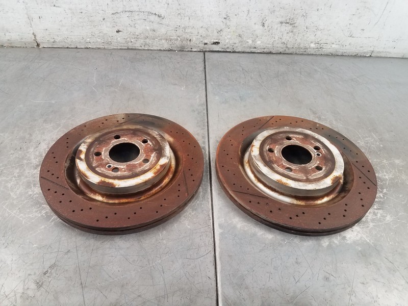 2017 Mercedes AMG C 63 S Rear Brake Rotors #3490 C5