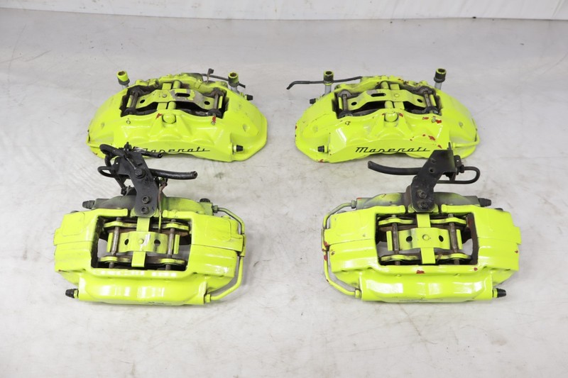 ✅ 14-24 MASERATI QUATTROPORTE Set of 4Brembo Front Rear Brake Calipers OEM