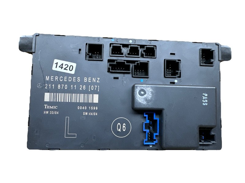✅ 03-09 Mercedes W211 E350 E55 AMG Front Left Driver Side Door Control Module ✅
