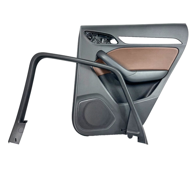 📌2015-2018 AUDI Q3 S-LINE REAR RIGHT DOOR PANEL LEATHER BROWN 8U0867304BAQI OEM
