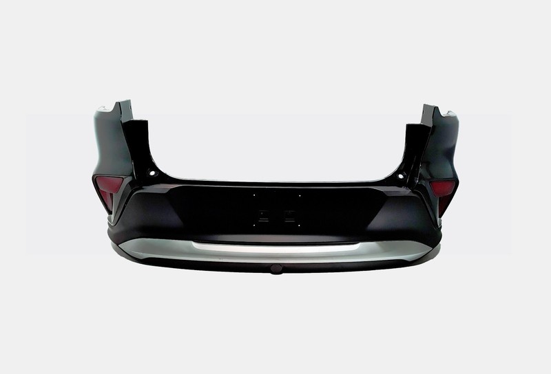 24-2025 BUICK ENVISTA REAR BUMPER COVERW/ REFLECTOR LAMPS BLACK *GB0* OEM