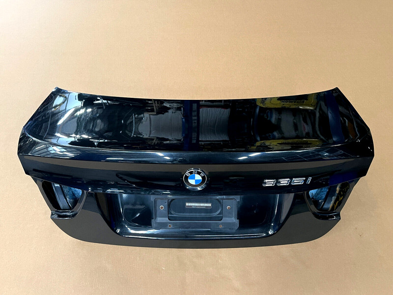 ⭐2009-2011 BMW 3-SERIES E90 REAR TRUNK DECK LID TAILGATE SHELL BLACK OEM LOT2541