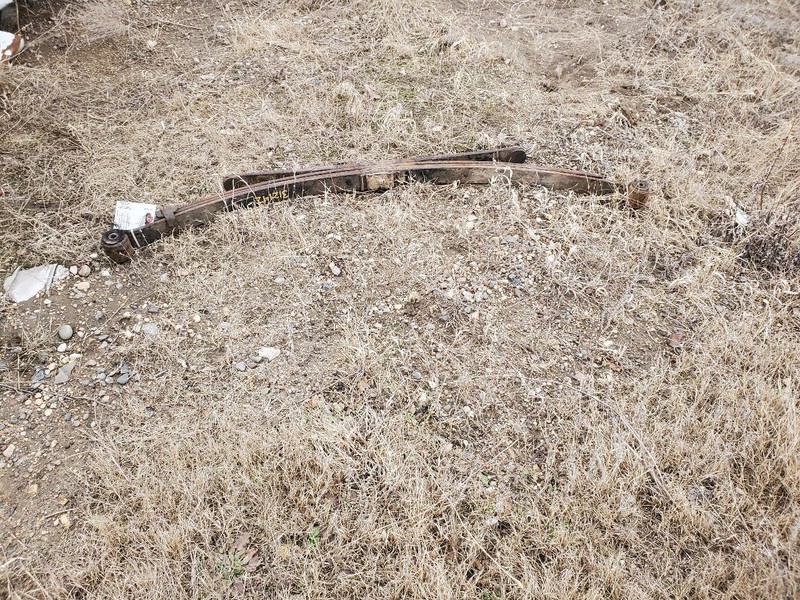 Rear Leaf Spring With Hybrid Option 4 Leaf Fits 07-13 SIERRA 1500 PICKUP 295813