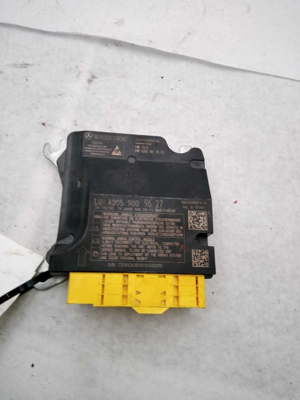 Used Air Bag Module fits: 2019 Mercedes-benz Mercedes glc-class 205 Type air bag