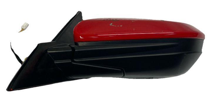 Honda Civic door mirror 17 to 21 left side power red R513 assy OEM 76258TBAA21ZA