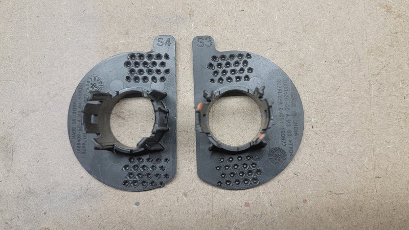 2016 17 18 19 20 21 Tesla 3 Front/Rear Bumper Parking Sensor Holder Brackets OEM