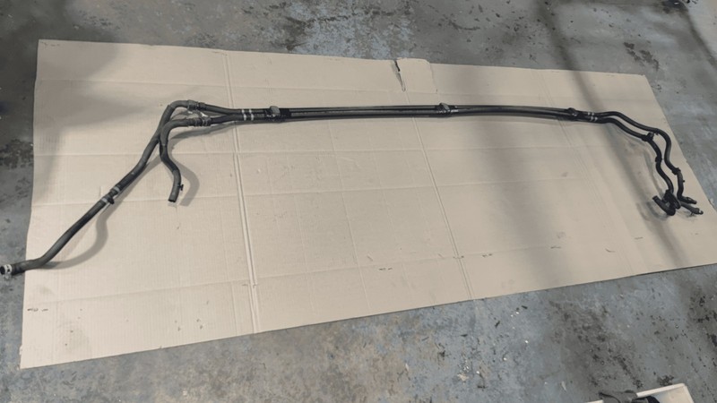 2017-2020 TESLA MODEL S AWD REAR DRIVE UNIT COOLANT HOSE TUBE PIPE LINE OEM