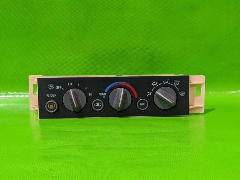 96-99 YUKON TEMPERATURE CLIMATE CONTROL SWITCH W/REAR DEFROST OEM 4473-2