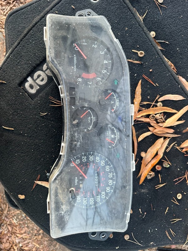 91-94 ECLIPSE TALON 1.8 N/T NT INSTRUMENT SPEEDOMETER GAUGE CLUSTER 1G153K
