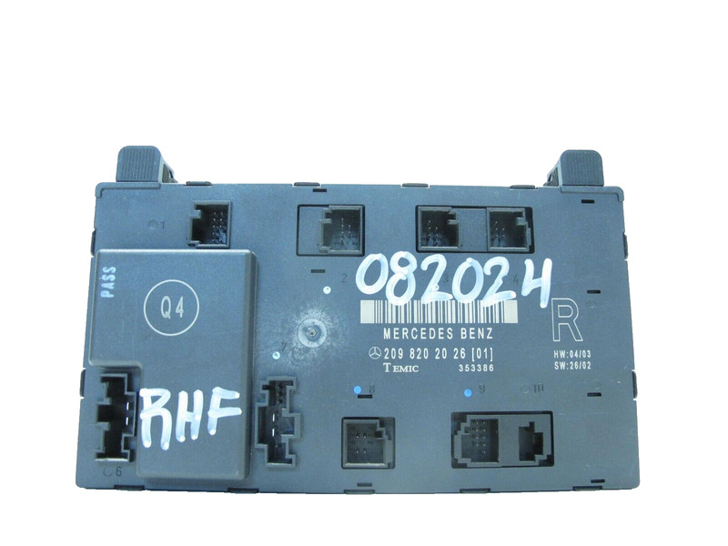 2098202026 03-09 Mercedes CLK320 CLK350 Front Right Door Control Module 082024
