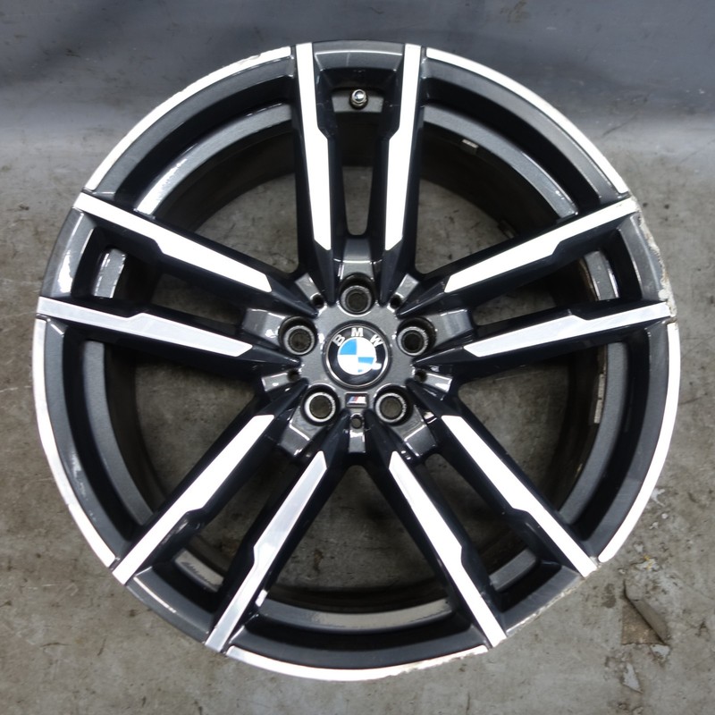 DAMAGED 20-24 BMW F97 X3M F98 X4M 20x10 Style 764 M Rear Wheel Orbit Grey OEM