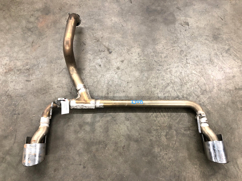 ⭐2012-2017 FIAT 500 ABARTH STRIGHT PIPE MUFFLER W/ EXHAUST TIP ASSY OEM LOT2308