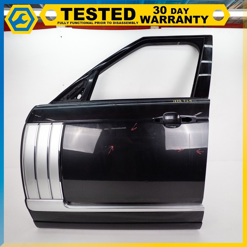 13-22 RANGE ROVER L405 FRONT LEFT DRIVER SIDE DOOR PANEL SHELL BLACK OEM