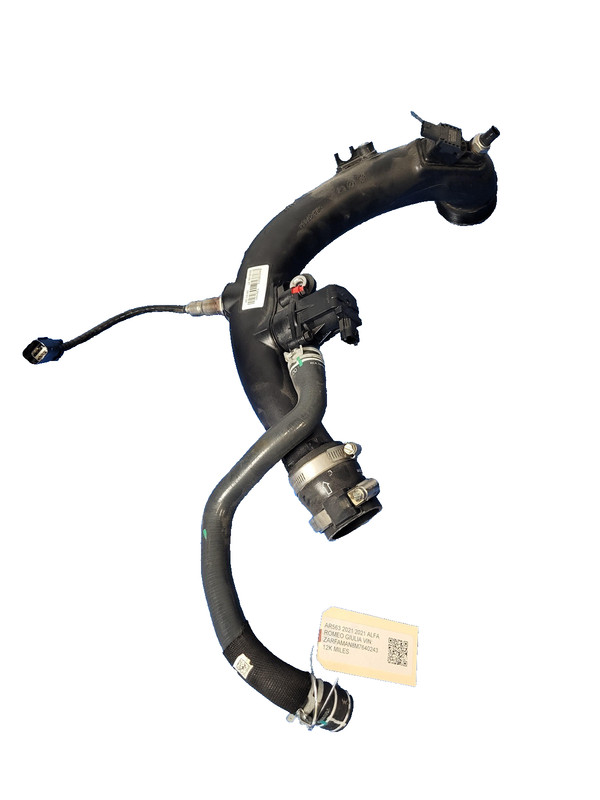 Used Oem Alfa Romeo Turbocharger Air Intake Hose Tube for 2021 Giulia 2.0L RWD