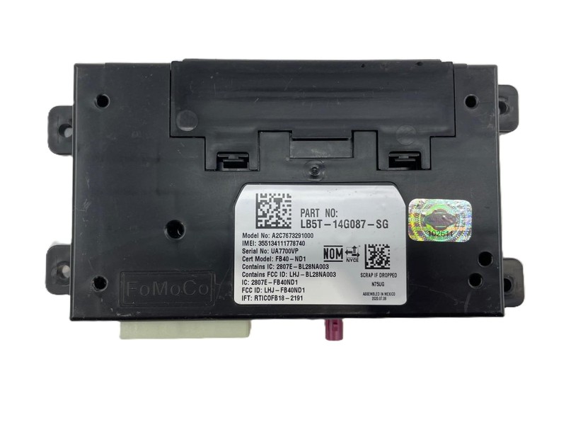 2020-2021 Ford Ranger Telematics Communication Control Module LB5T-14G087-SG OEM