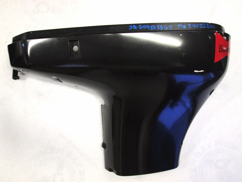 438487 5004759 Grey Port Lower Cowl Evinrude Johnson Ficht 90-175 Hp Outboard