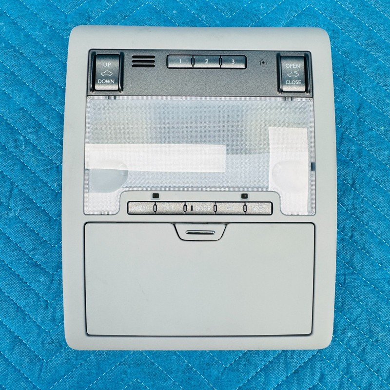 2007–2009 Lexus LS460 Overhead Console Light and Sunroof Control Unit OEM