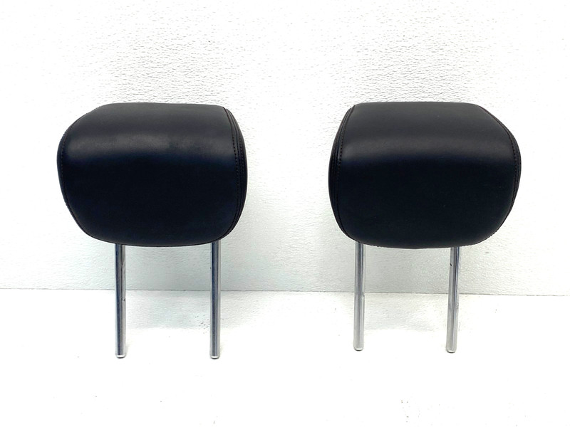 09-12 INFINITI FX35 REAR 2ND ROW SEAT HEADRESTS SET BLACK OEM #A0.55