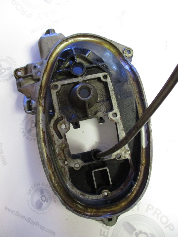 47260A2 Adapter Plate with Water Tube for Mercury 2 Cyl Outboard