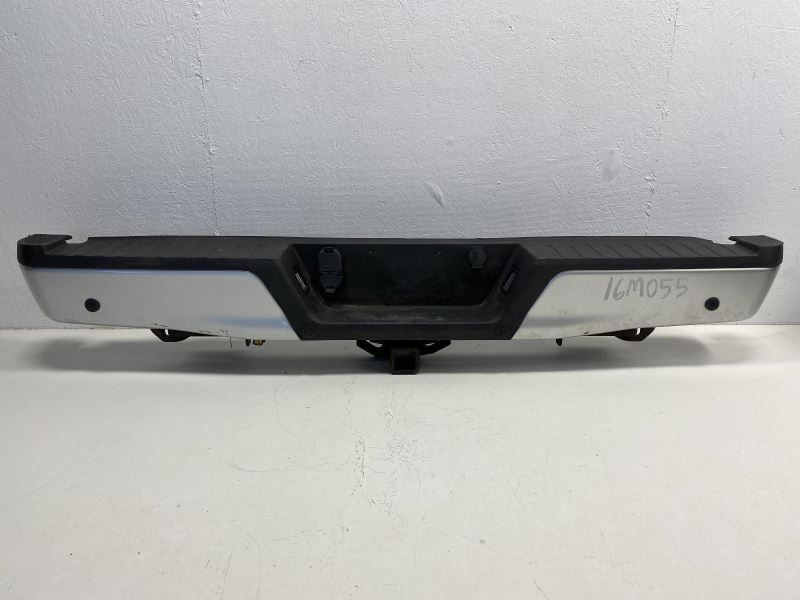 Rear Bumper With Tow Package Park Assist Silver Fits 2015-2020 Ford F150 68497