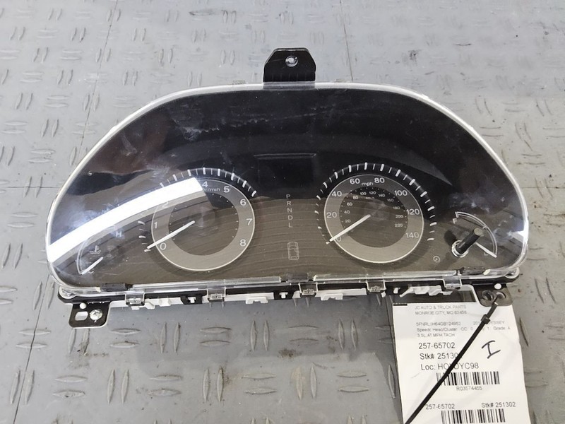 Speedometer Cluster US Market MPH EX-L Leather Fits 14-17 ODYSSEY 3574455
