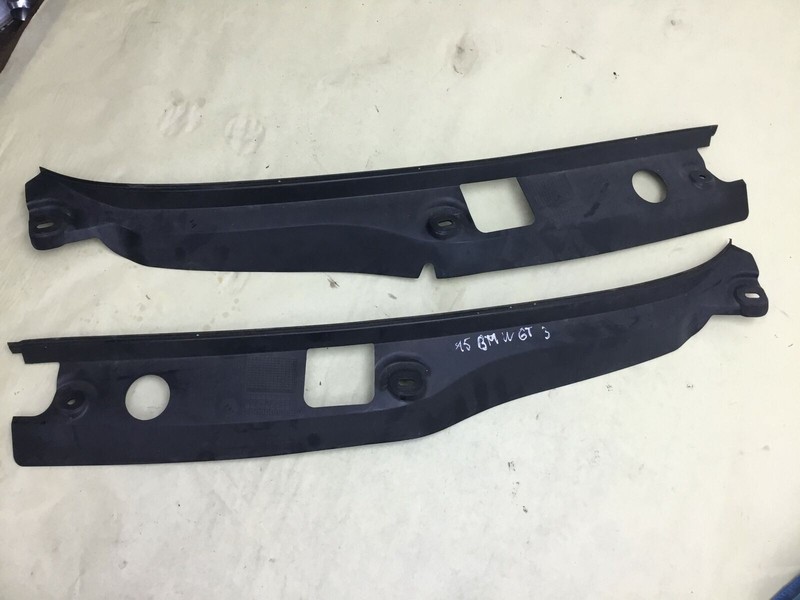 BMW 335 GT F34 Hood Windshield Nozzle Washer Cover Trim Panel Set Pair 13-16 |:O