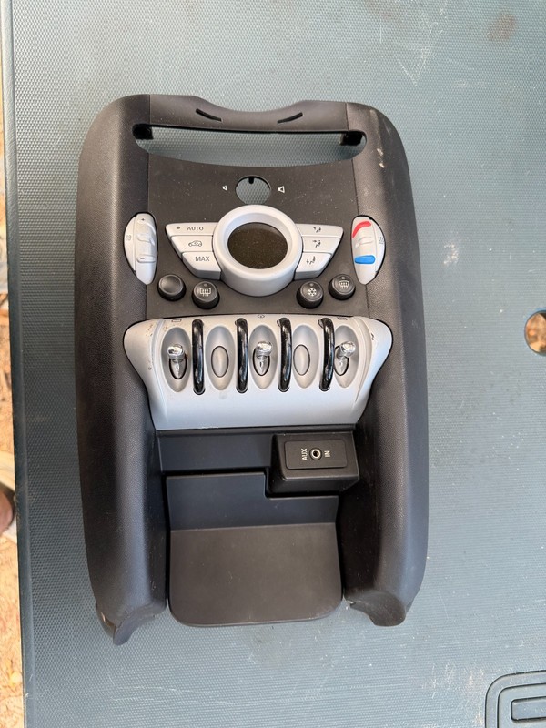 07-09 MINI COOPER OEM HEATER A/C CLIMATE CONTROL W AUTO W/O VISIBILITY & BEZEL