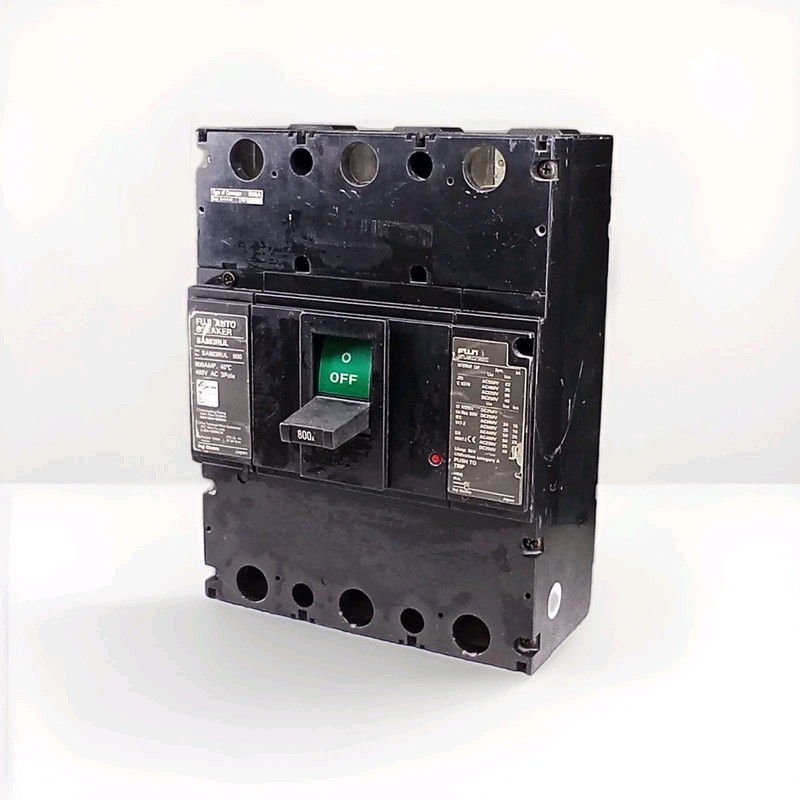 Fuji Electric SA803RUL 480v 800A 3-Pole Auto Breaker
