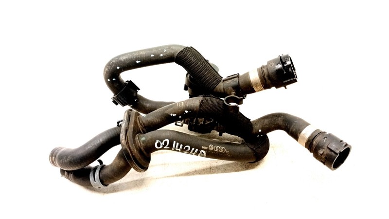 10-12 AUDI B8 A4 A5 QUATTRO HEATER CONTROL VALVE SOLENOID HVAC HOSE OEM 02142A