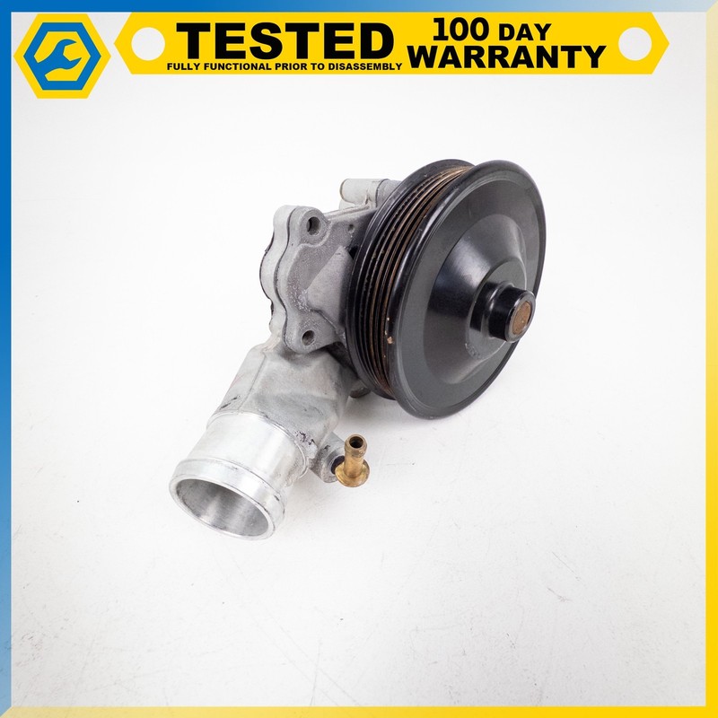 16-23 JAGUAR XF X260 F-TYPE ENGINE COOLANT WATER PUMP W/ PULLEY OEM