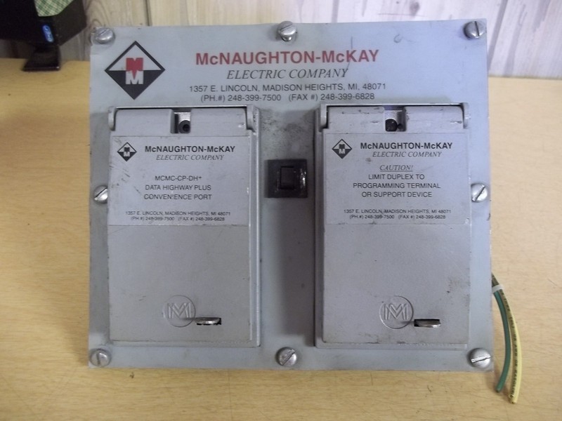 McNaughton McKay Programming Terminal B-194.056 Data Highway Plus 883C MCMC-CP-D