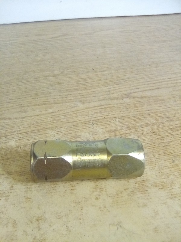 Parker DC-750-65 Hydraulic Check Valve