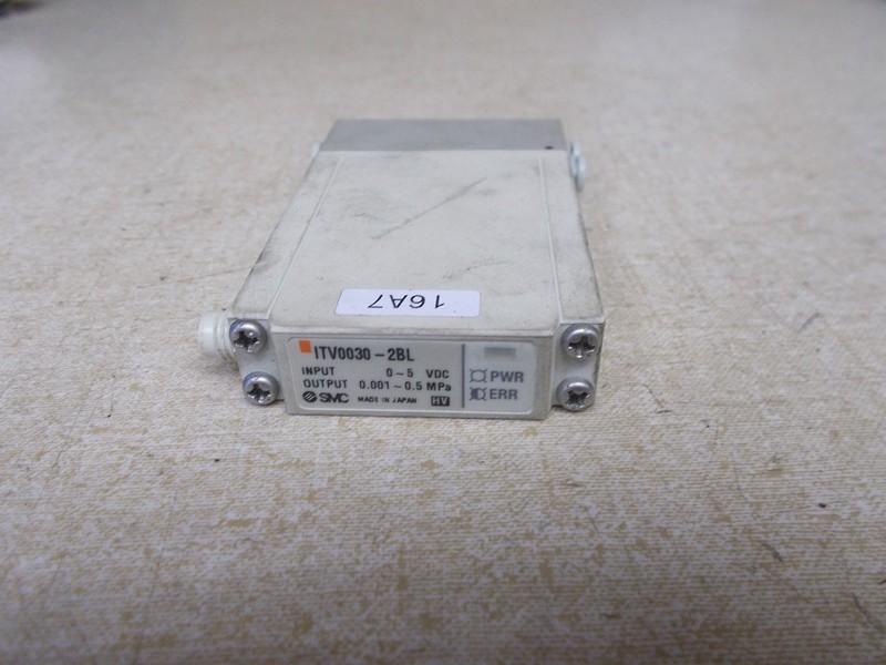 SMC ItV0030-2BL Electro-Pneumatic Regulator *FREE SHIPPING*