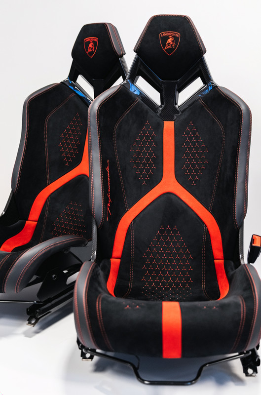Lamborghini Huracan Performante OEM Factory Carbon Fiber Sport Seat Set #777