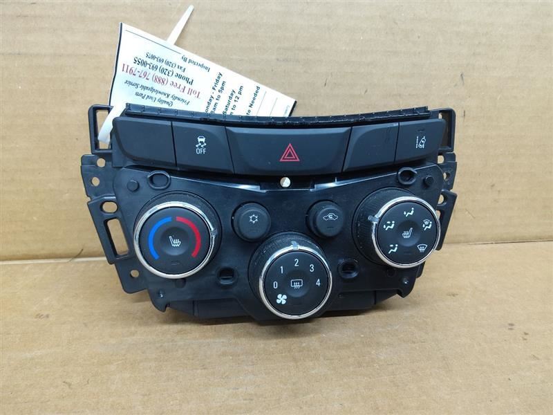 Temperature Control With AC Opt C60 Without Heated Seat Fits 17-20 TRAX 267756